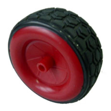 5"plastic and rubble wheel